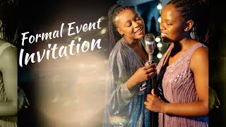 Video Template - Formal Event Invitation