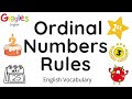 Ordinal Numbers Made Easy | English Grammar Rules