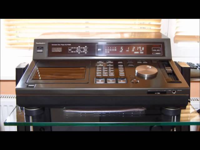 Technics テクニクス SL-P1200 CDプレーヤー ② Technics Sl-p1200 CD Player Japan 100v Matsushita Panasonic RARE