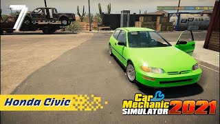 Restoration Honda Civic (Mk5) SiR Car Mechanic Simulator 2021 Eps. 07 |CMS 2021