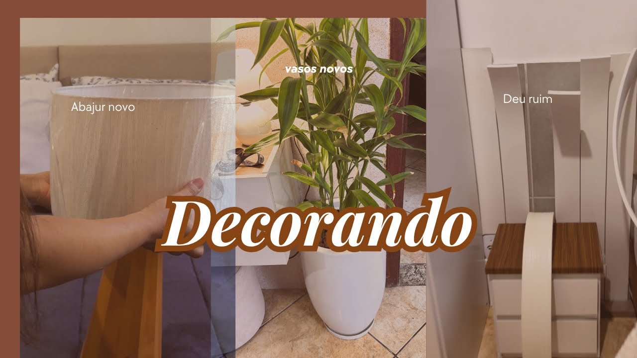 Tentando Fazer Shiplap em Casa + Comprinhas de Decoração que AMEI!