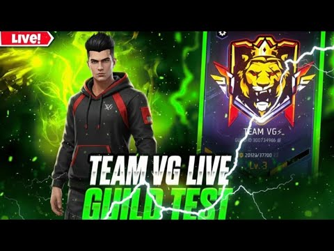 TEAM VG LIVE GUILD TEST / VG ESPORTS LIVE GUILD TEST @vasugamer001 # ...