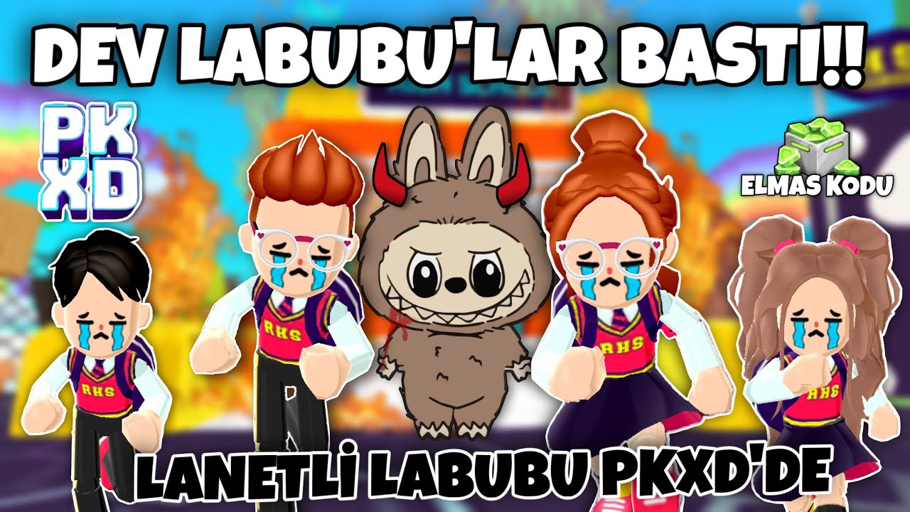 PK XD’Yİ LANETLİ LABUBULAR BASTI!! 😱 | PK XD RolePlay RP 🏡 ( Elmas Kodu )