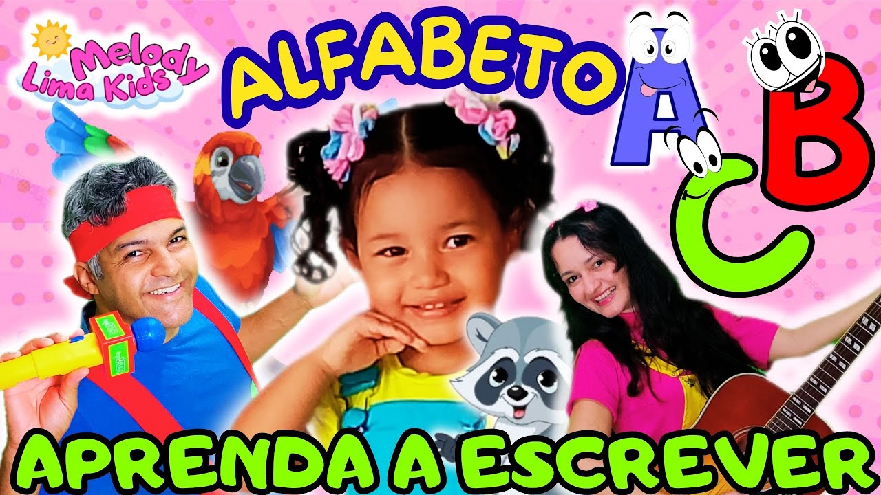Como escrever as letras do alfabeto