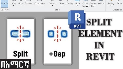 split element in Revit