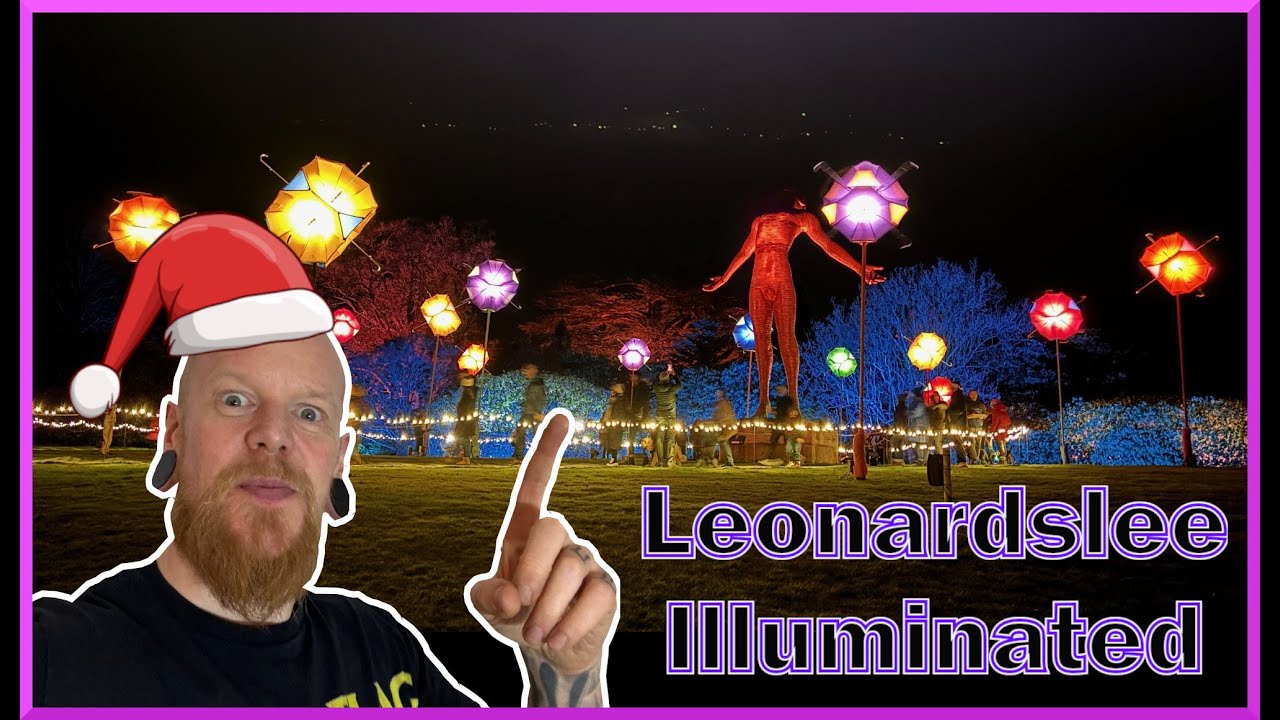 Leonardslee Illuminated winter light walk Christmas 2023