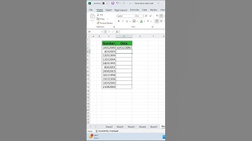 convert number to date in excel 😊 #excel #exceltips #exceltricks #shorts #ytshorts #treding