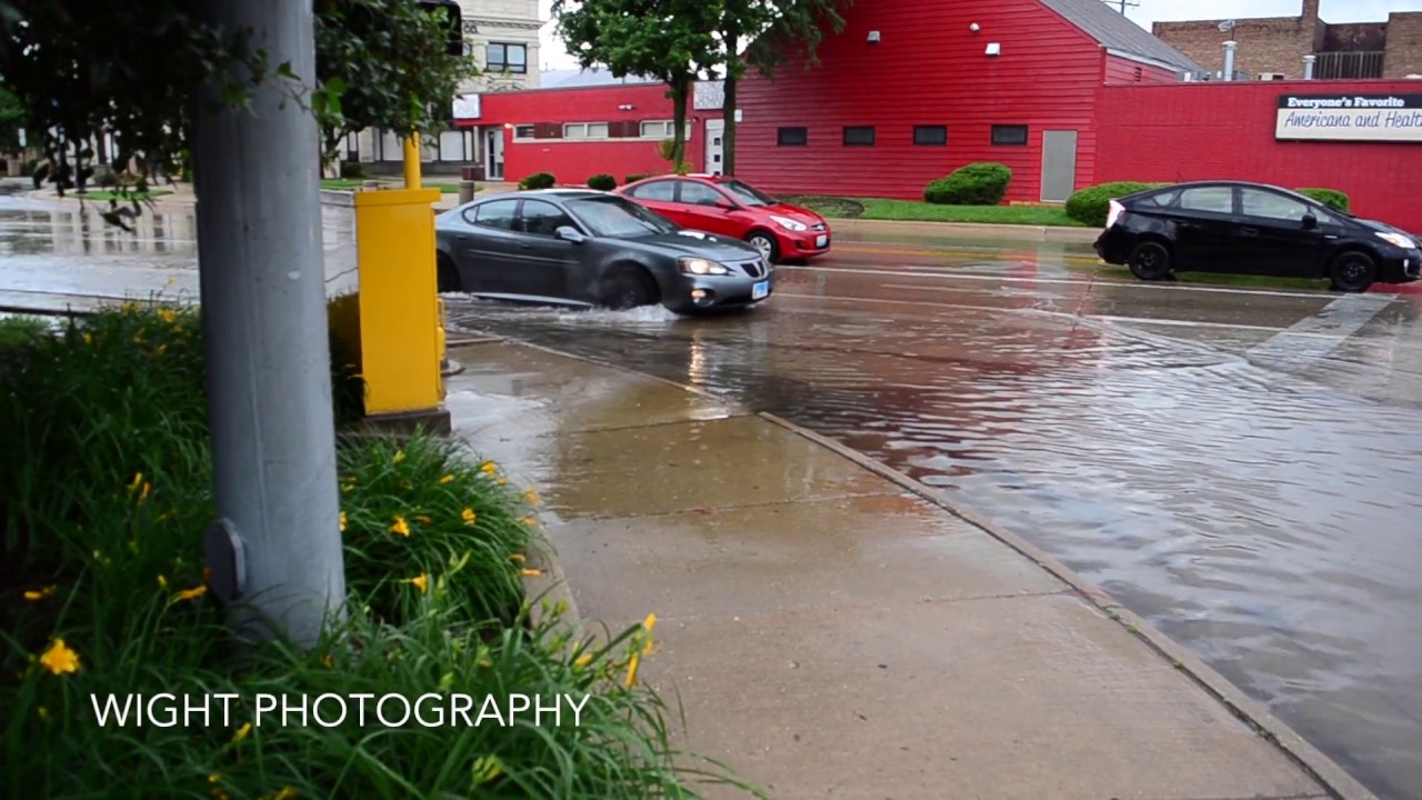 Rockford Area Flooding Due to Heavy Rain June 26, 2018 YouTube