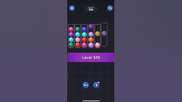 Color Bubble - Ball Sort Puz (Level 555)