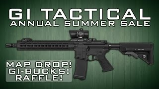 GI Tactical Annual Summer SALE!  | Map Drop! Raffle & More! | AirsoftGI.com