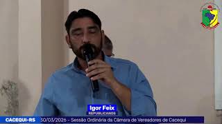 SESSÃO DA CÂMARA DE VEREADORES DE CACEQUI screenshot 1