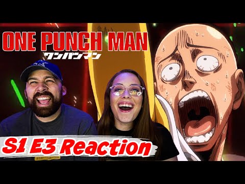 One Punch Man S1 E3 "The Obsessive Scientist" Reaction & Review!