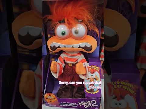 Inside Out 2 Shaking with Anxiety Feature Plush Insideout2 Anxiety shakingwithanxiety insideout