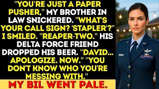 “You’re Just a Paper Pusher,” My Brother Sneered—Then His Delta Force Friend Heard My Call Sign…