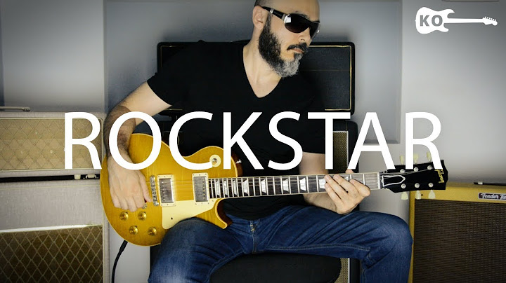 Rockstar Guitar version - Guitar performance video thumbnail