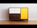 How to build a mid century modern dresser  woodworking