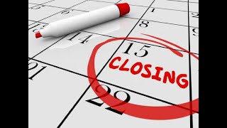 Closings 2020 Update in Procedures