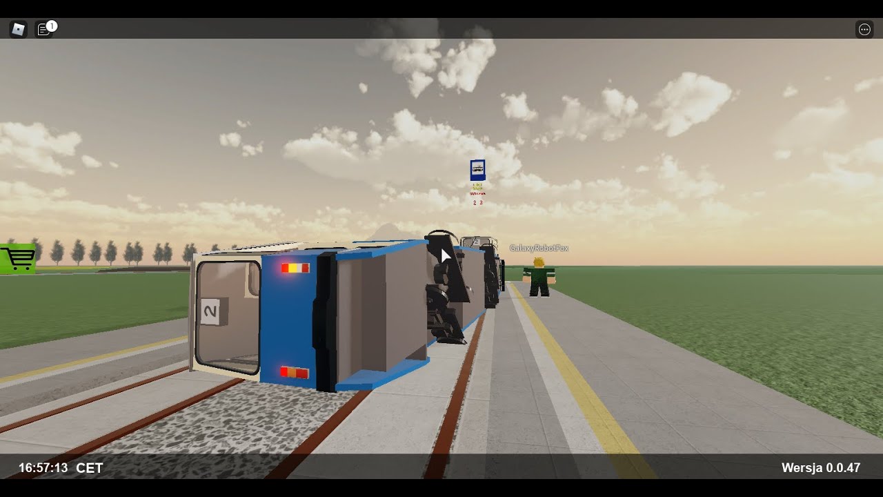 Roblox Urbanmove 4: Przejazd Konstalem 105N (double) na linii 2 *Nowa pętla i koniec życia tramwaju*