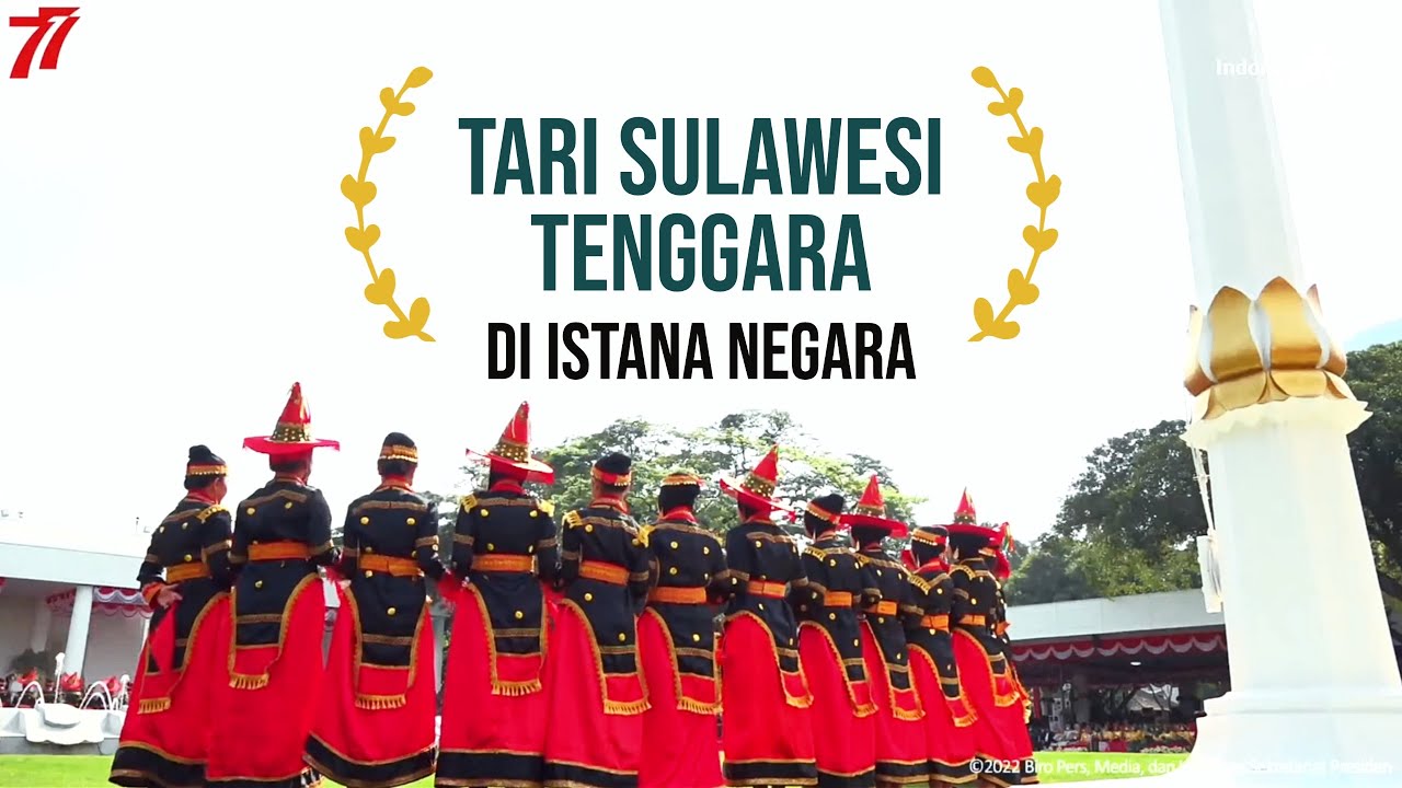 Masyarakat Sulawesi Tenggara Bangga Tari Lumense Tampil di Istana Negara | HUT RI KE 77