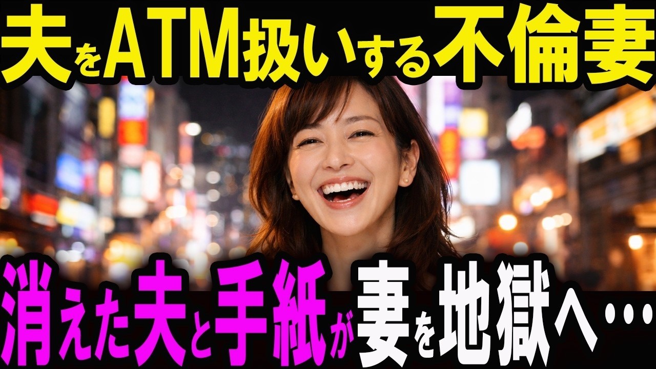 【修羅場】妻に「ATM」と呼ばれ続けた夫が黙って家を出た。3ヶ月後、全てを失った妻が泣いて電話してきた理由【スカッと】