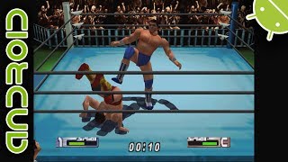 Virtual Pro Wresting 2: Oudou Keishou (J) | NVIDIA SHIELD Android TV | Mupen64Plus FZ Emulator | N64 screenshot 1