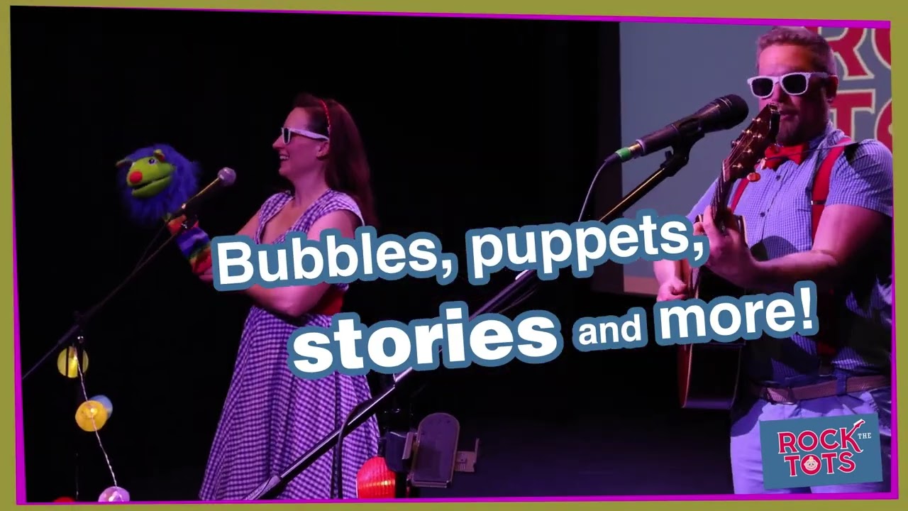 Rock The Tots, appearing at Wiltshire Music Centre on Thursday 7 August during Summer Fun!