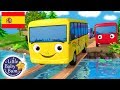 Canciones Infantiles | Diez Autobuses | ¡Y más Dibujos Animados! | Little Baby Bum en Español