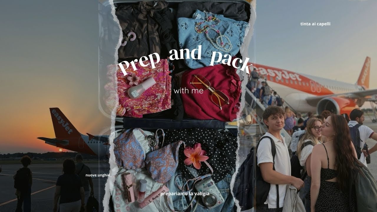 PACK WITH ME! tinta ai capelli, nuove unghie, haul e prepariamo la valigia insieme!