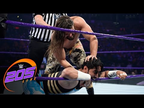 Mustafa Ali vs. The Brian Kendrick: WWE 205 Live, April 11, 2017