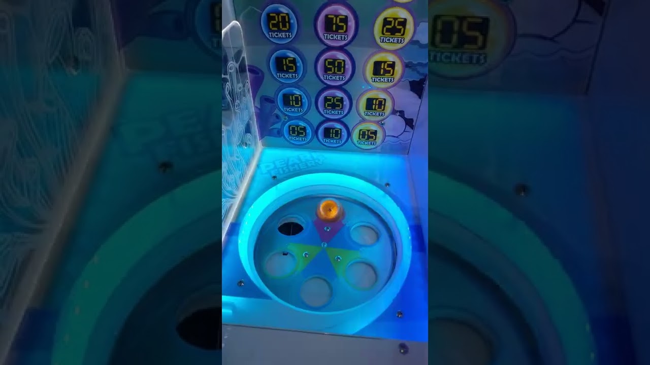 I won 2500 tickets at Toms World