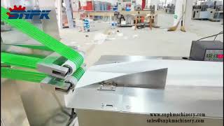 Fully automatic wet wipes packing machine wet tissue package machine mp4