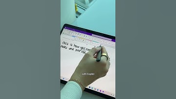 for the people who love handwriting their notes 📝 this feature in OneNote will change everything