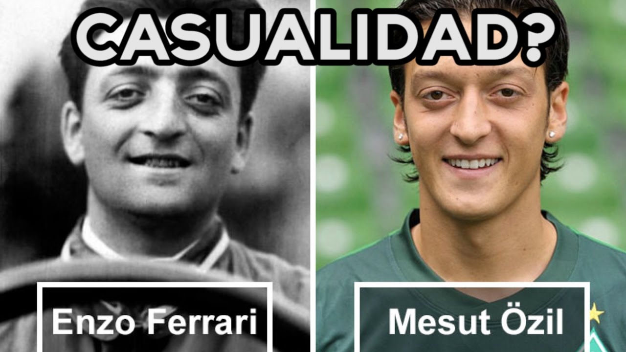 Mesut Ozil Parecido A Enzo Ferrari Mesut Ozil Parecido A Enzo Ferrari