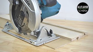Make a Circular Saw Guide with DIY T-track