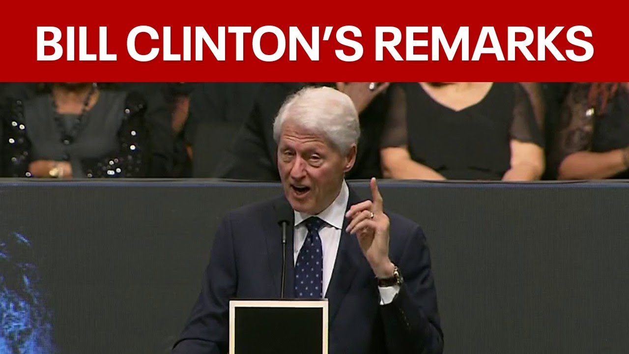 FULL: Former President Bill Clinton speaks at Rev. Jesse Jackson's Celebration of Life