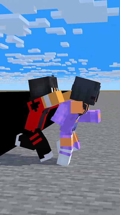 Steve And aphmau & Aaron running Away From Big Hole With His Girlfriends!