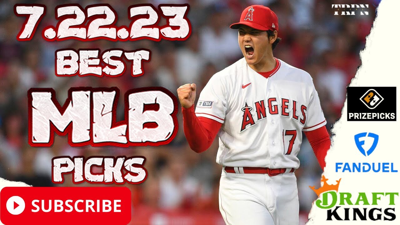 Best MLB Picks, Bets, Parlays & Predictions Today Saturday 7/22/23 July