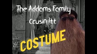 Super Easy Cousin Itt Cosplay | Addams Family Costume Fun