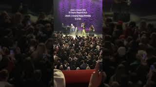 Jessie J Concert 2023 at O2 Empire Sheperd’s Bush, London, singing happy birthday to a fan