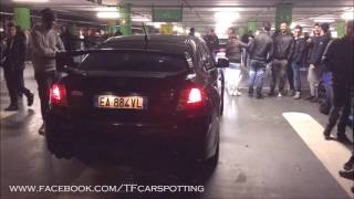Subaru Impreza STI crazy antilag & rev limiter