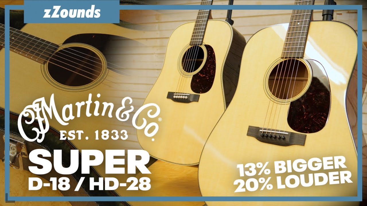 Martin Super D-18 Acoustic Guitar (with Case) | zZounds