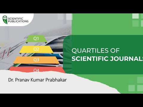 What is Quartile of Journals How to find journal quartile