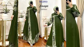 M65 GAMIS MEWAH TAPI MURAH, Baju Tunik Terbaru 2025 2026, Model Gamis Terbaru 2025 2026