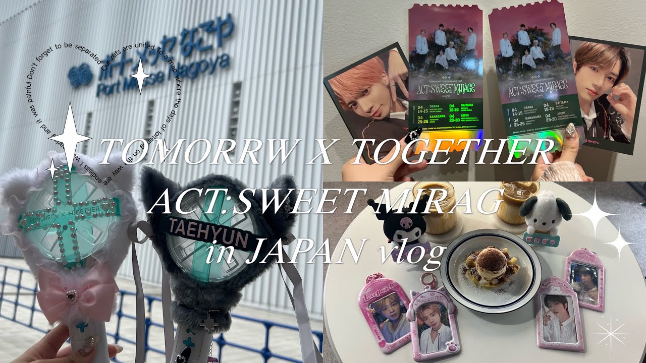  moavlog TXT ACT SWEET MIRAG In JAPAN YouTube