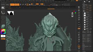 3D Modeling Cthulhu - Video 01