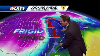 Late week arctic outbreak