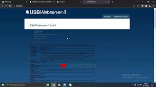 USBWebServer Portable Untuk Alternatif Solusi