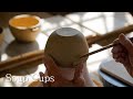【Pottery】How to make a soup cups