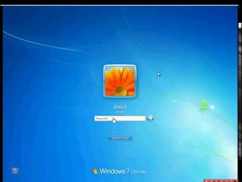 How to crack user account  password using pendrive in hindi