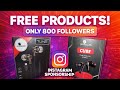 How to get Brand Promotion on Instagram with Less Followers | Free Review Units for Instagram